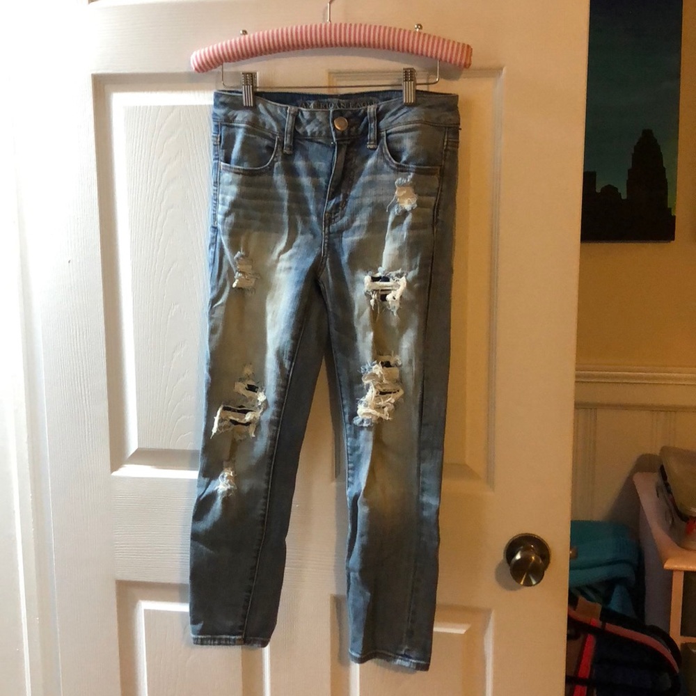 American Eagle size 5 capris
